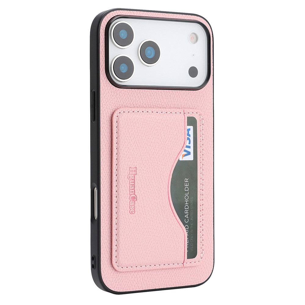 HGUANCASE For iPhone 18 Pro Max / 17 Pro Max Case Wallet Stand Detachable Vintage Leather Phone Cover with Wrist Strap