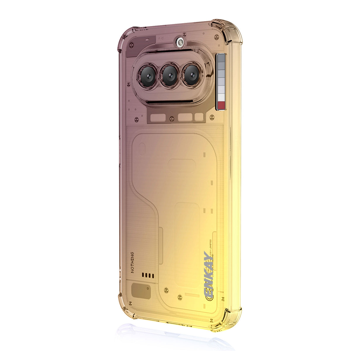 ENKAY for Nothing Phone (4a) TPU Case   Thickened Four Corner Drop-proof Phone Back Cover