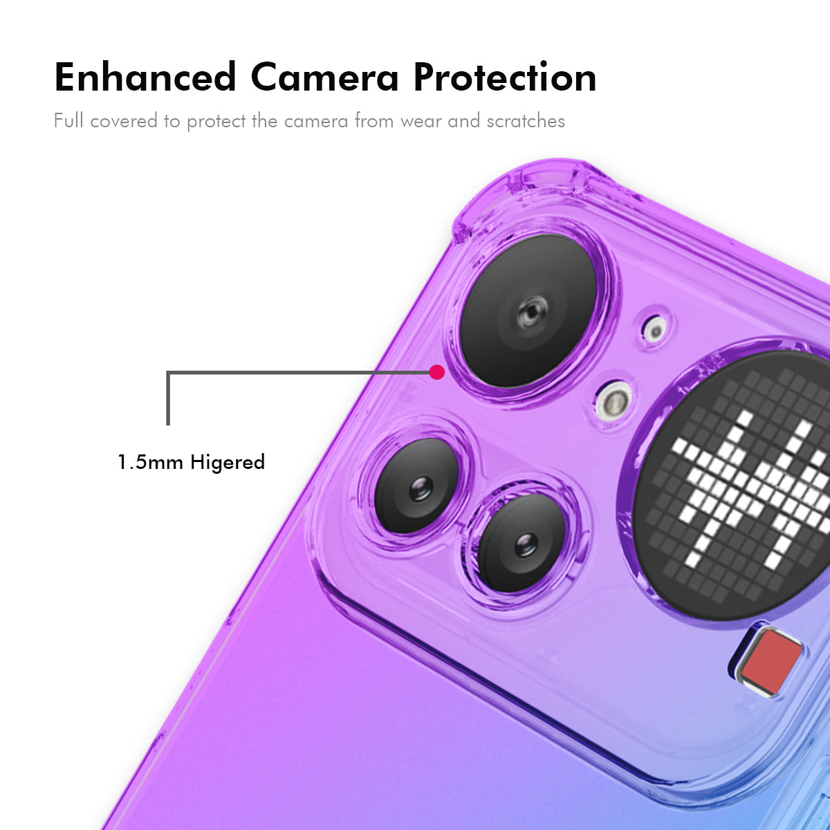 ENKAY for Nothing Phone (4a) Pro TPU Case   Thickened Four Corner Drop-proof Phone Back Cover