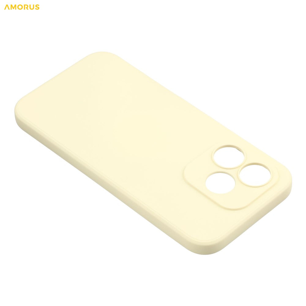 AMORUS For Honor 600 Lite 5G Case Precise Cutouts TPU Fiber Lining Shockproof Phone Cover