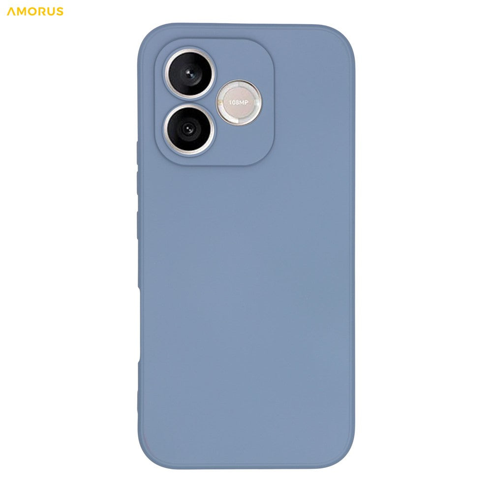 AMORUS For Honor 600 Lite 5G Case Precise Cutouts TPU Fiber Lining Shockproof Phone Cover