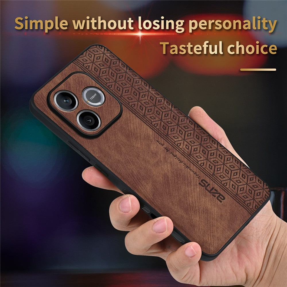 AZNS For Honor 600 Lite 5G Champion Edition Case PU Leather Covered TPU Phone Protective Cover