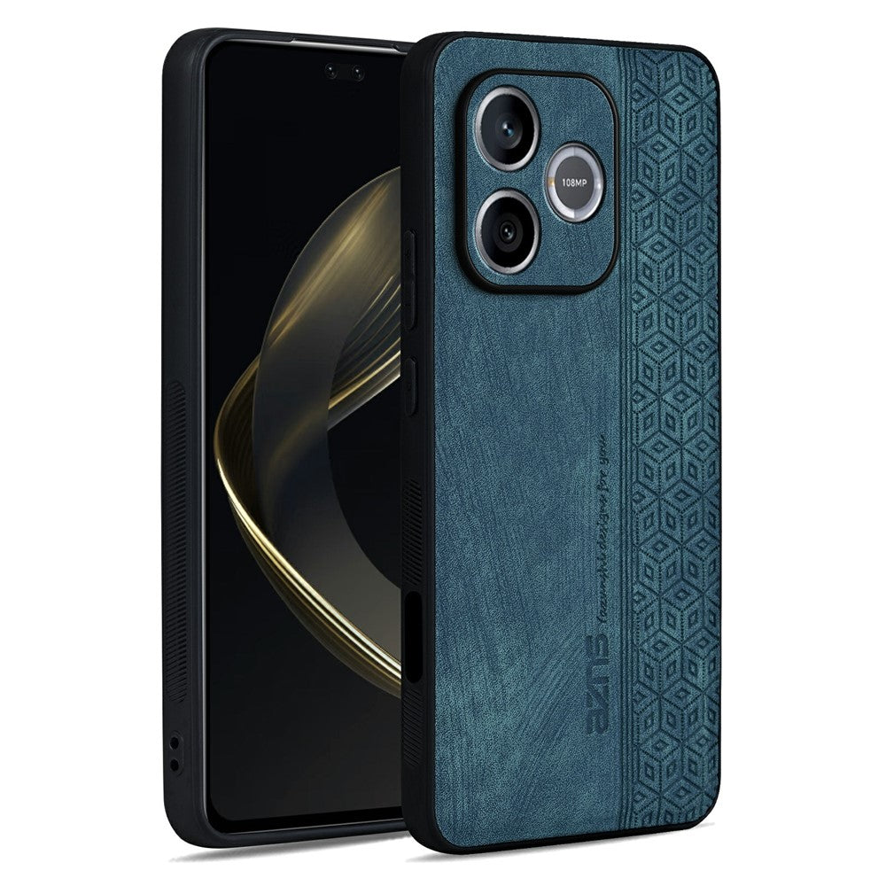 AZNS For Honor 600 Lite 5G Champion Edition Case PU Leather Covered TPU Phone Protective Cover