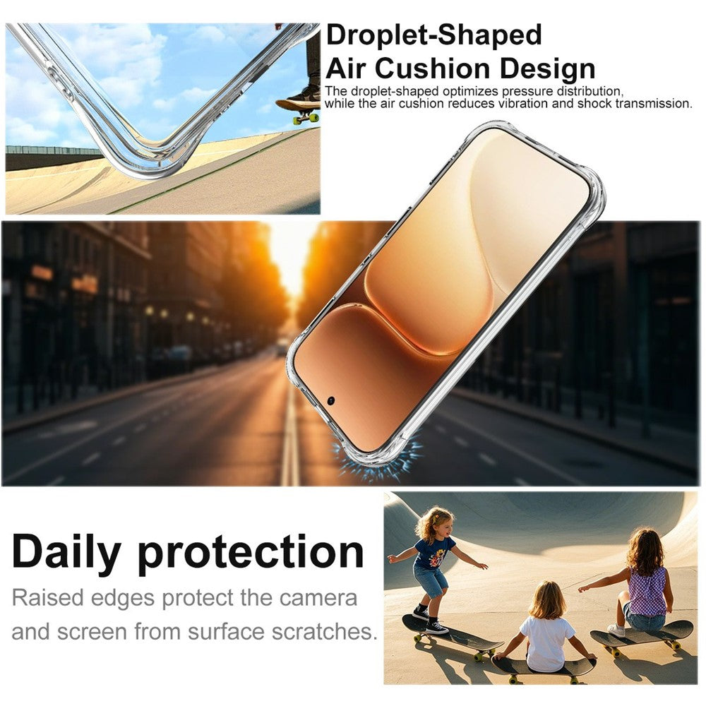 IMAK for Honor 600 Pro 5G Magnetic Case Airbag Shockproof Protection TPU Phone Cover