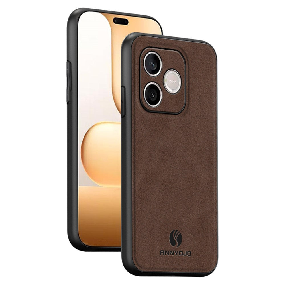 Honor 600 Lite 5G Handyhülle – Schutzhülle aus PU-Leder + PC + TPU, stoßfest