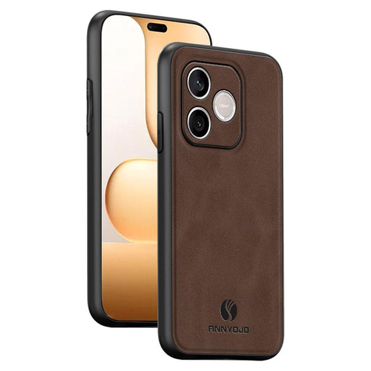 Honor 600 Lite 5G Handyhülle – Schutzhülle aus PU-Leder + PC + TPU, stoßfest