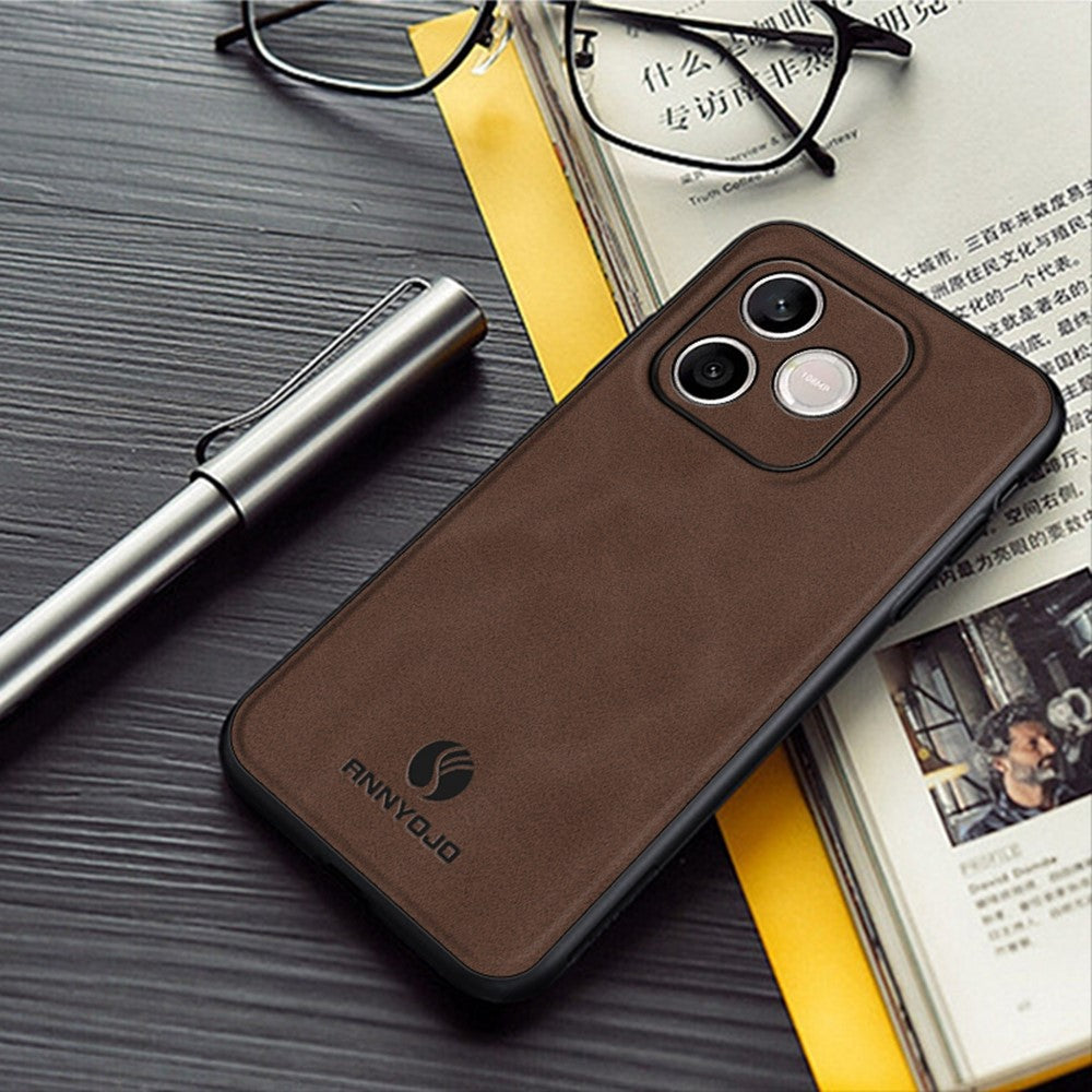 Honor 600 Lite 5G Handyhülle – Schutzhülle aus PU-Leder + PC + TPU, stoßfest