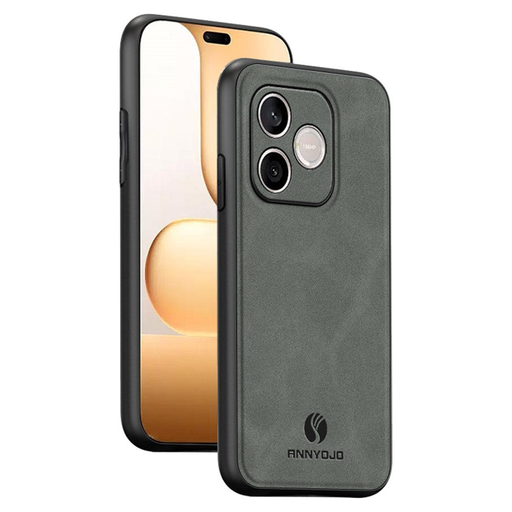 Honor 600 Lite 5G Handyhülle – Schutzhülle aus PU-Leder + PC + TPU, stoßfest
