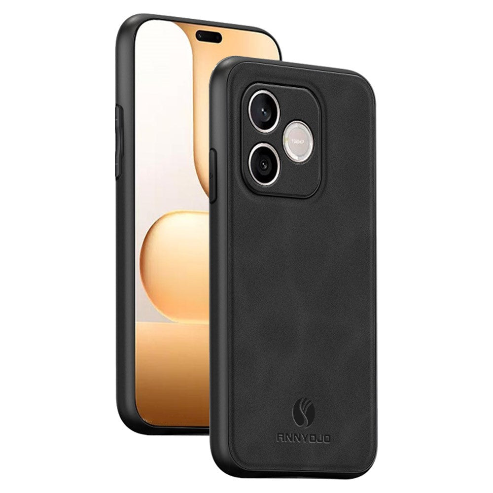 Honor 600 Lite 5G Handyhülle – Schutzhülle aus PU-Leder + PC + TPU, stoßfest