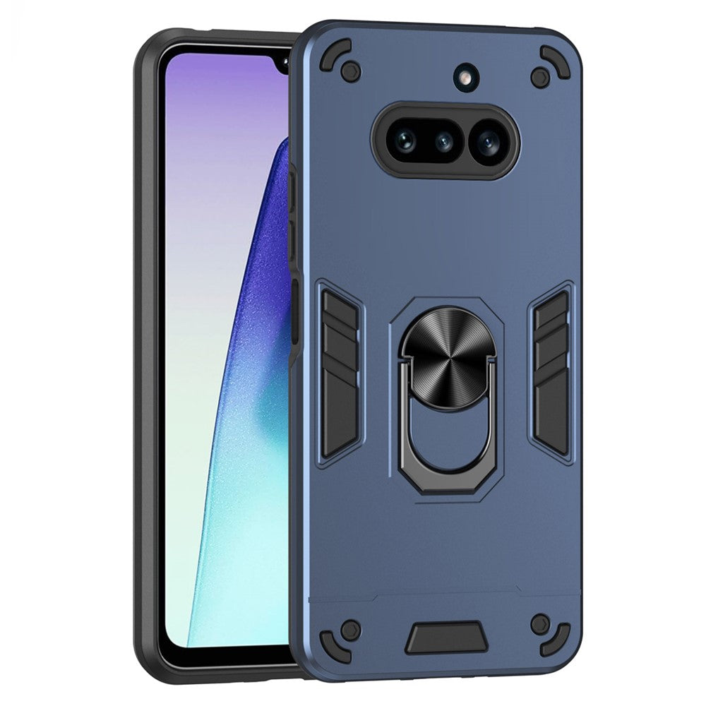 Nothing Phone (4a) Handyhülle – Aus PC + TPU, mit Fallschutz & Ringständer