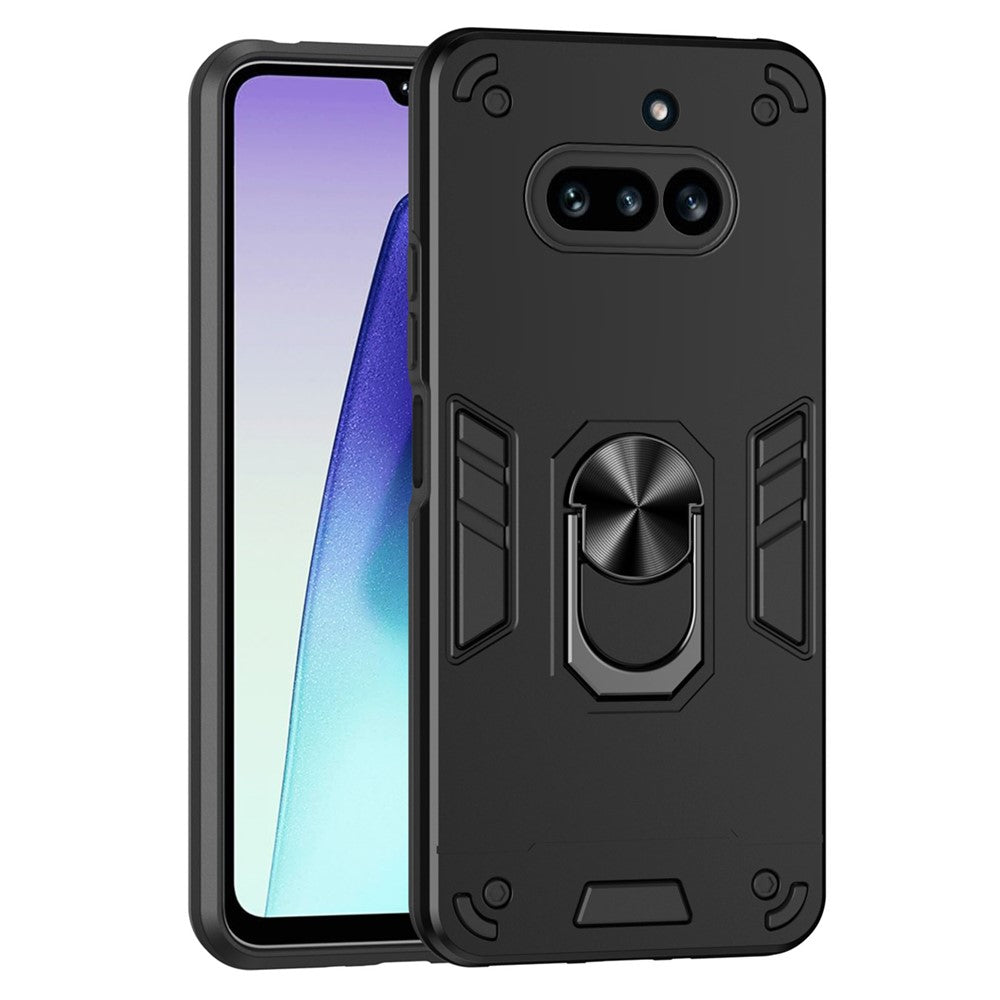 Nothing Phone (4a) Handyhülle – Aus PC + TPU, mit Fallschutz & Ringständer