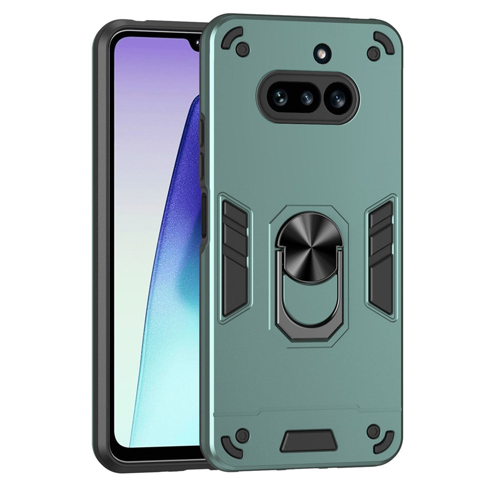 Nothing Phone (4a) Handyhülle – Aus PC + TPU, mit Fallschutz & Ringständer