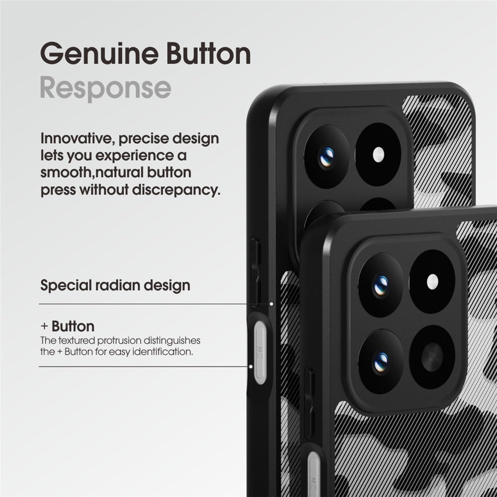 IBMRS Mobile Cover for Honor 400 Smart 5G  /  4G  /  X7d 4G Soft TPU + Hard PC Case with Wrist Strap (Precision Cutouts)