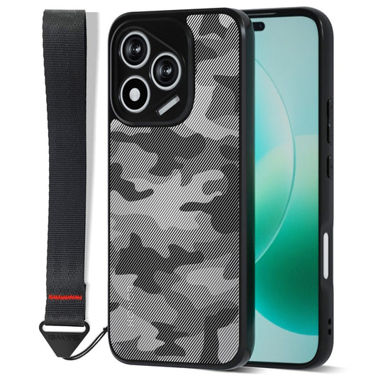 Honor 400 Lite 5G Handyhülle – IBMRS aus weichem TPU + hartes PC-Gehäuse mit Handschlaufe (Präzisionsausschnitte)