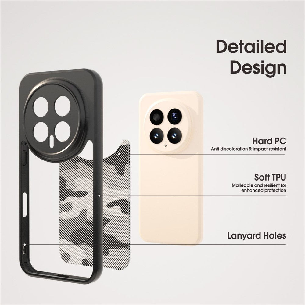 IBMRS for Honor Magic8 Pro 5G Mobile Cover Soft TPU + Hard PC Case with Wrist Strap (Precision Cutouts)