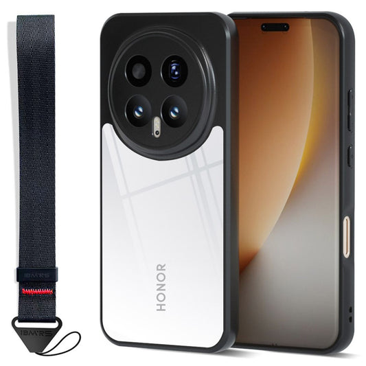 Honor Magic8 5G Handyhülle – IBMRS aus weichem TPU + hartes PC-Gehäuse mit Handschlaufe (Präzisionsausschnitte)