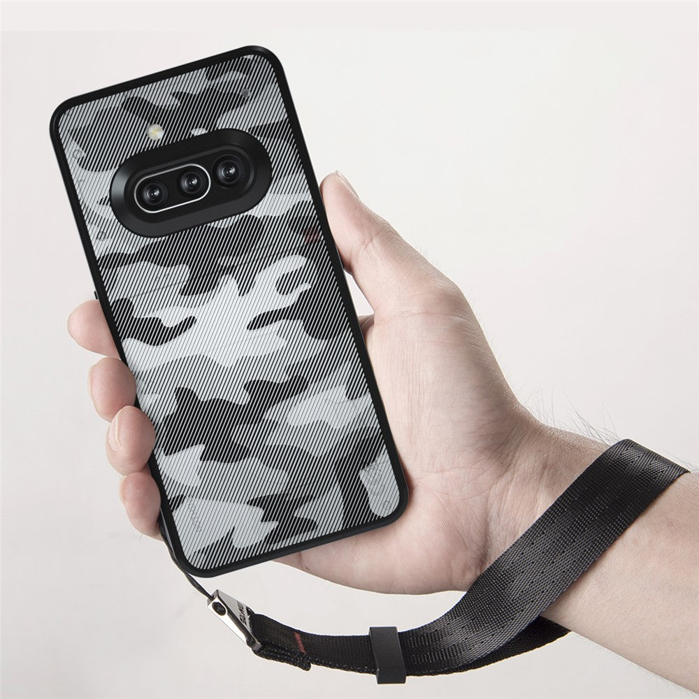 IBMRS for Nothing Phone (3a) Mobile Cover Soft TPU + Hard PC Case with Wrist Strap (Precision Cutouts)