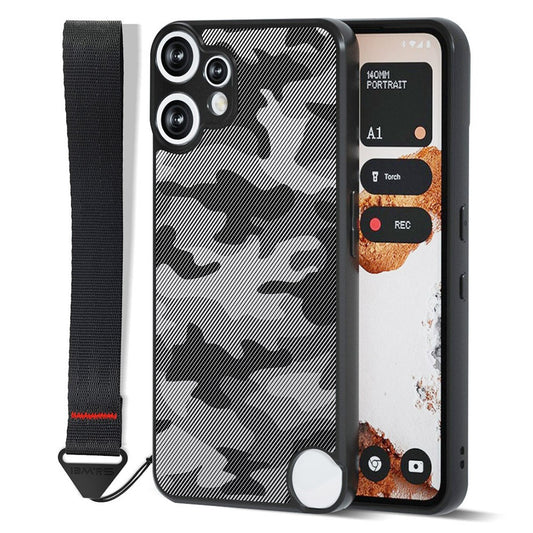 IBMRS for Nothing CMF Phone 2 Pro Mobile Cover Soft TPU + Hard PC Case with Wrist Strap (Precision Cutouts)