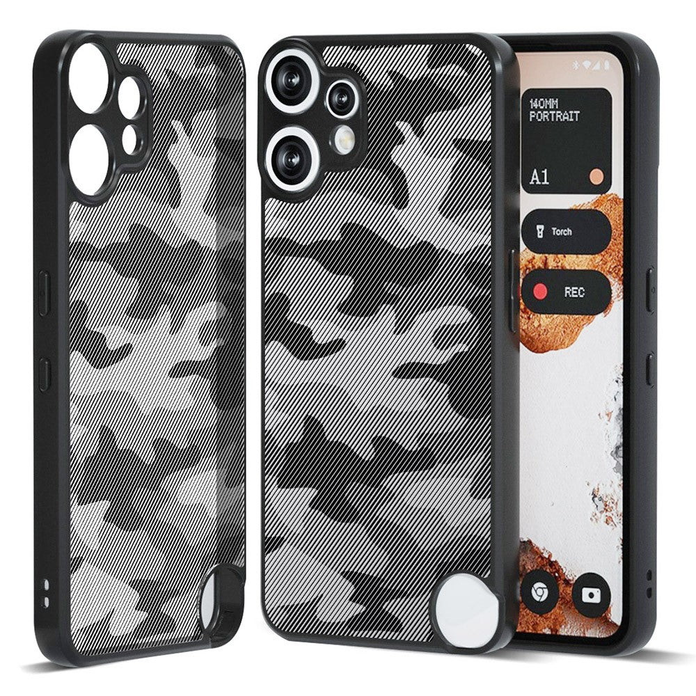 IBMRS for Nothing CMF Phone 2 Pro Mobile Cover Soft TPU + Hard PC Case with Wrist Strap (Precision Cutouts)