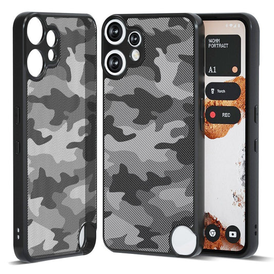 IBMRS for Nothing CMF Phone 2 Pro Mobile Cover Soft TPU + Hard PC Case with Wrist Strap (Precision Cutouts)
