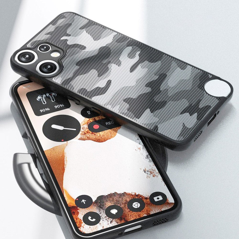 IBMRS for Nothing CMF Phone 2 Pro Mobile Cover Soft TPU + Hard PC Case with Wrist Strap (Precision Cutouts)