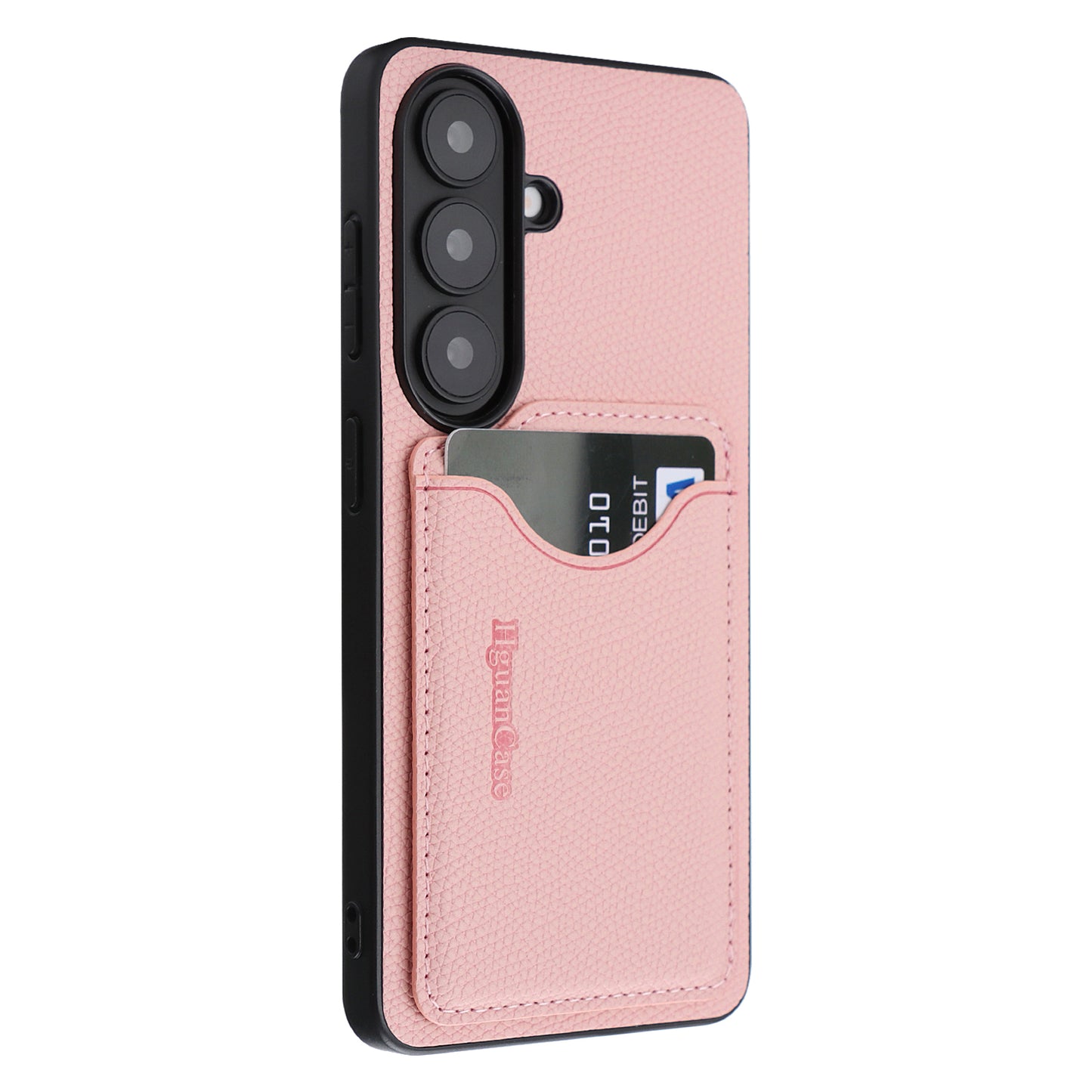 For Samsung Galaxy S26 HGUANCASE Case Wallet Stand Detachable Vintage Leather Phone Cover with Wrist Strap
