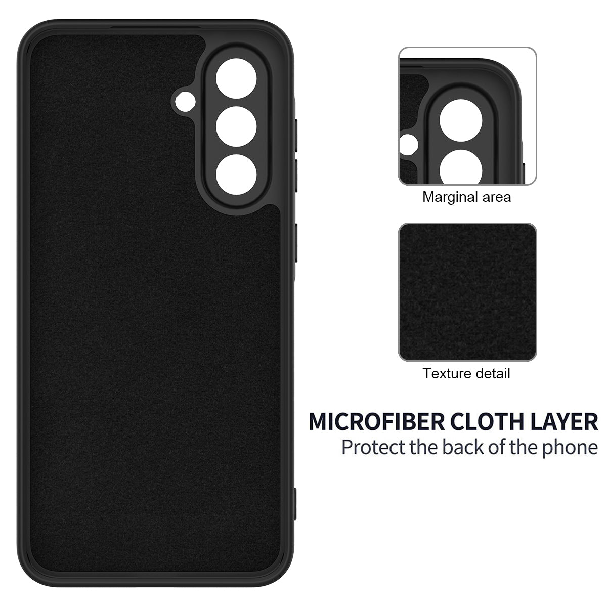 For Samsung Galaxy A27 5G Liquid Silicone Case Phone Back Cover with Hand Strap