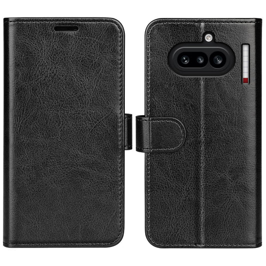 Nothing Phone (4a) Wallet-Handyhülle – Aus strukturiertem PU-Leder & TPU, Klapphandyhülle