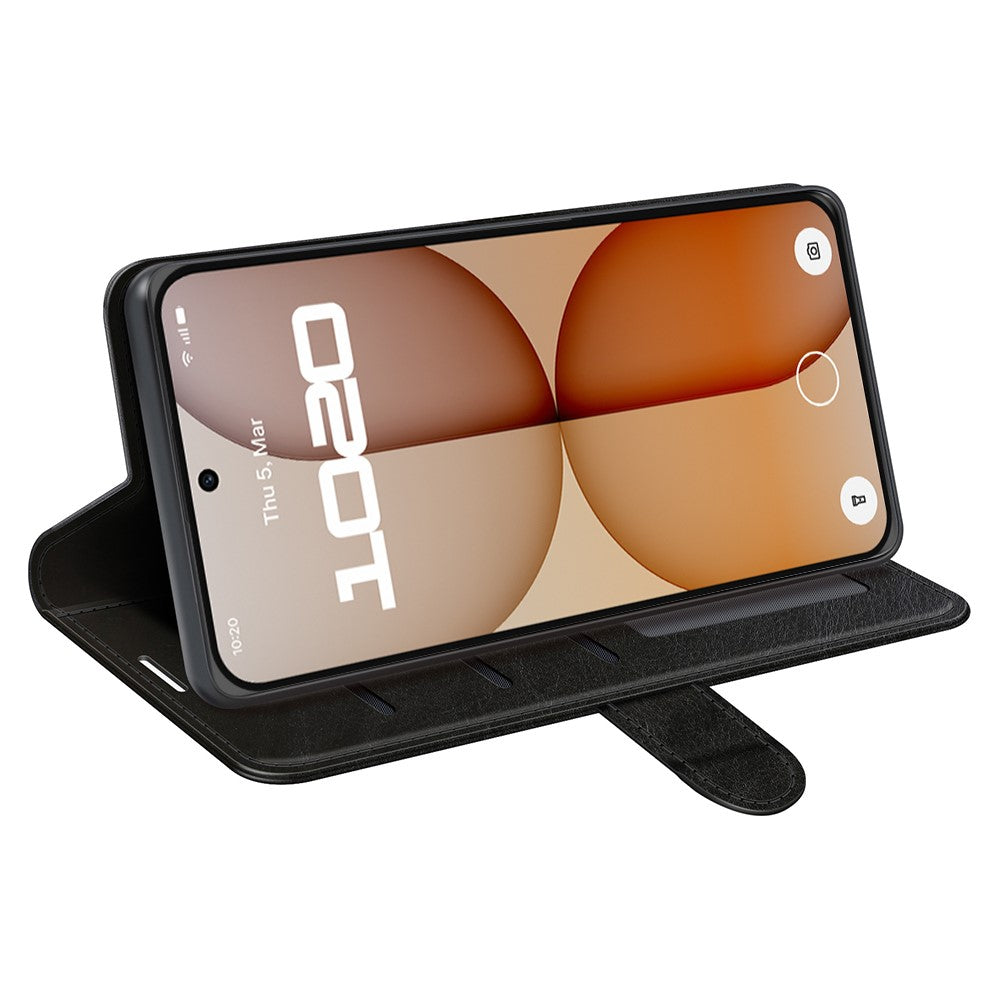 Nothing Phone (4a) Wallet-Handyhülle – Aus strukturiertem PU-Leder & TPU, Klapphandyhülle