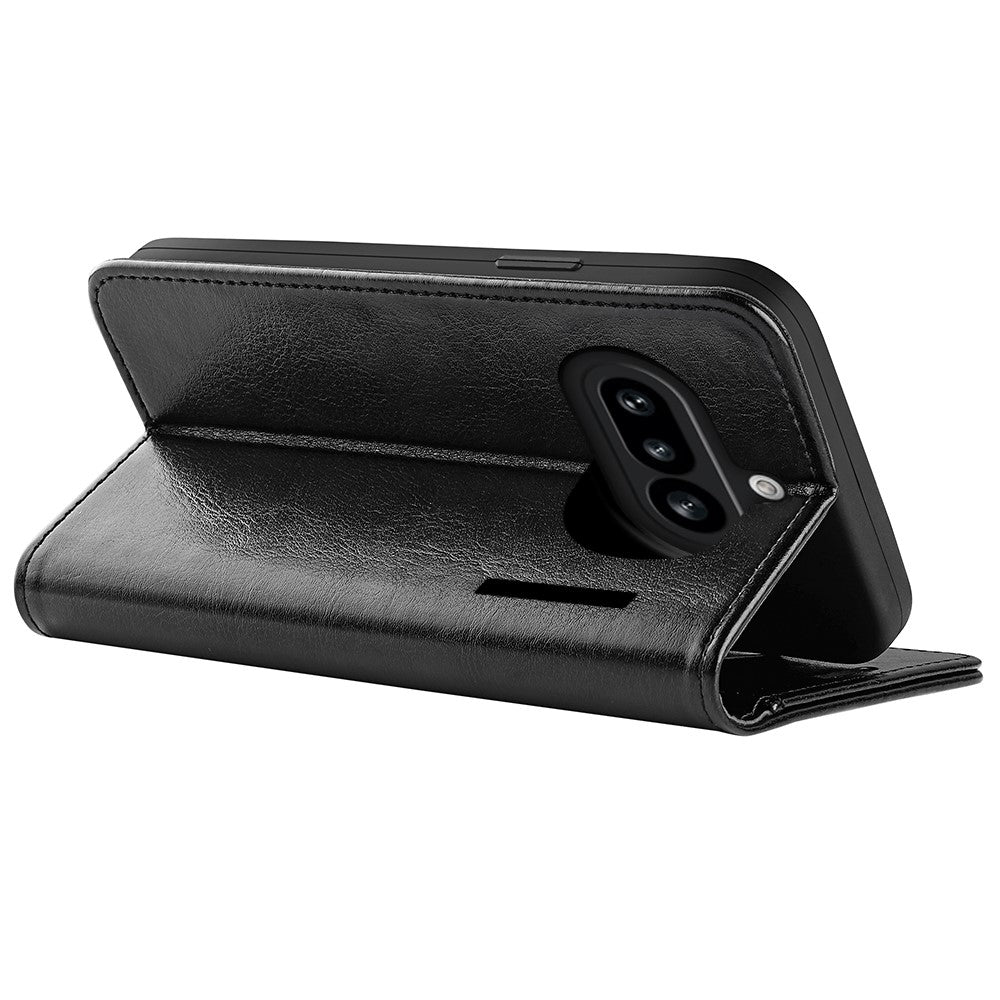 Nothing Phone (4a) Wallet-Handyhülle – Aus strukturiertem PU-Leder & TPU, Klapphandyhülle