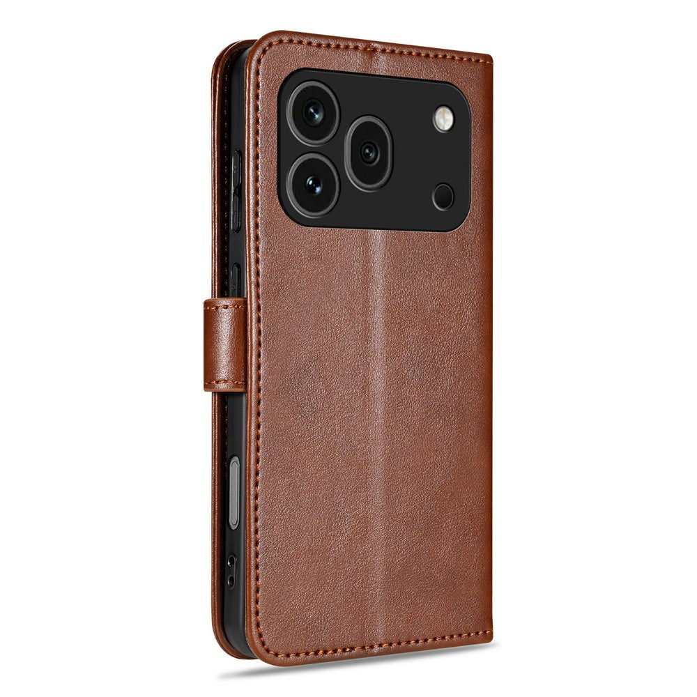 AZNS For Honor 600 Pro 5G Case Anti-Scratch PU Leather Stand Wallet Phone Cover