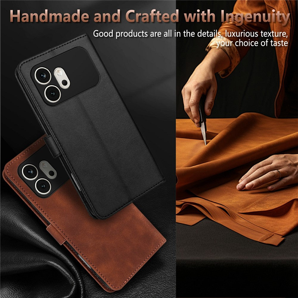 AZNS For Honor 600 5G Case PU Leather Wallet Phone Cover