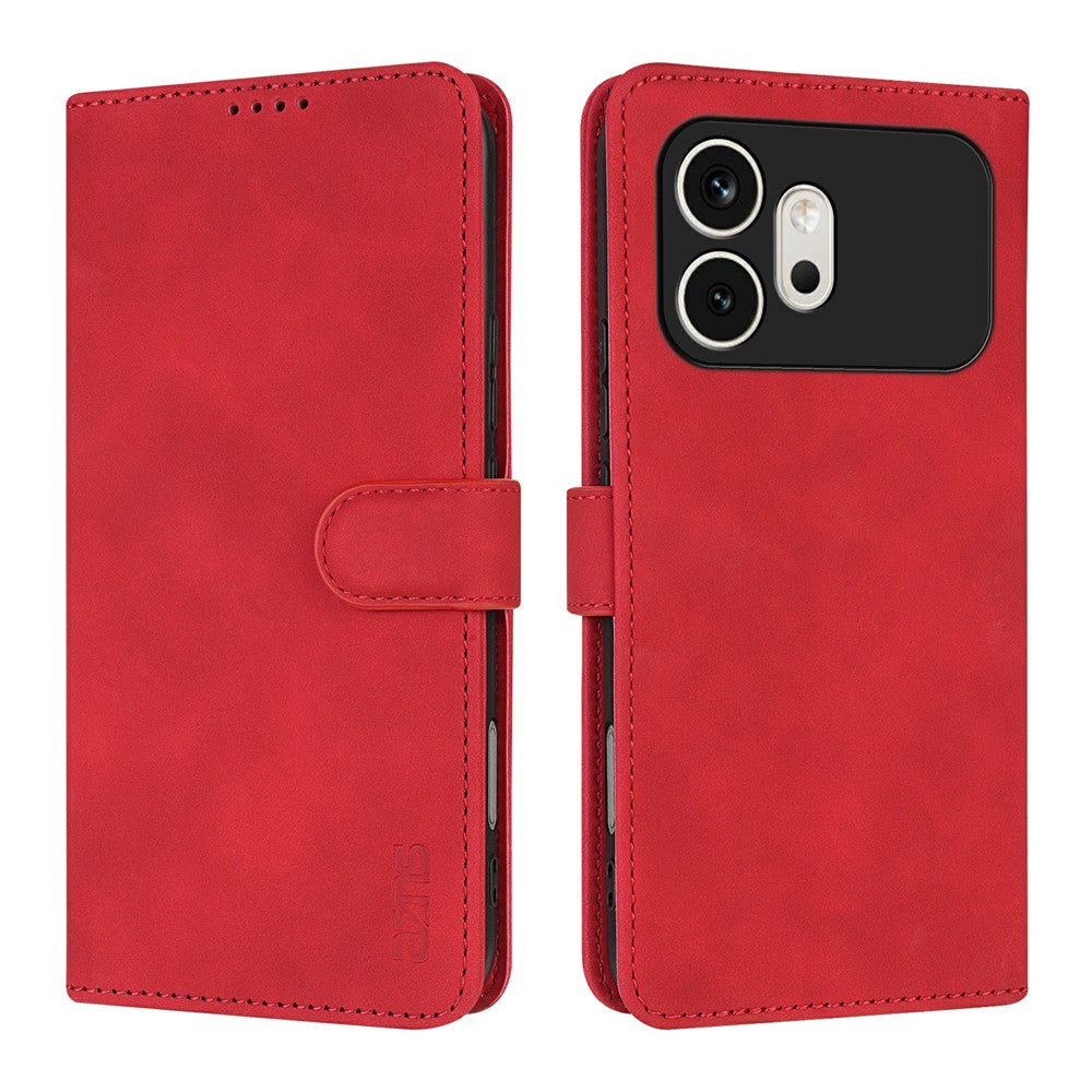 AZNS For Honor 600 5G Case PU Leather Wallet Phone Cover