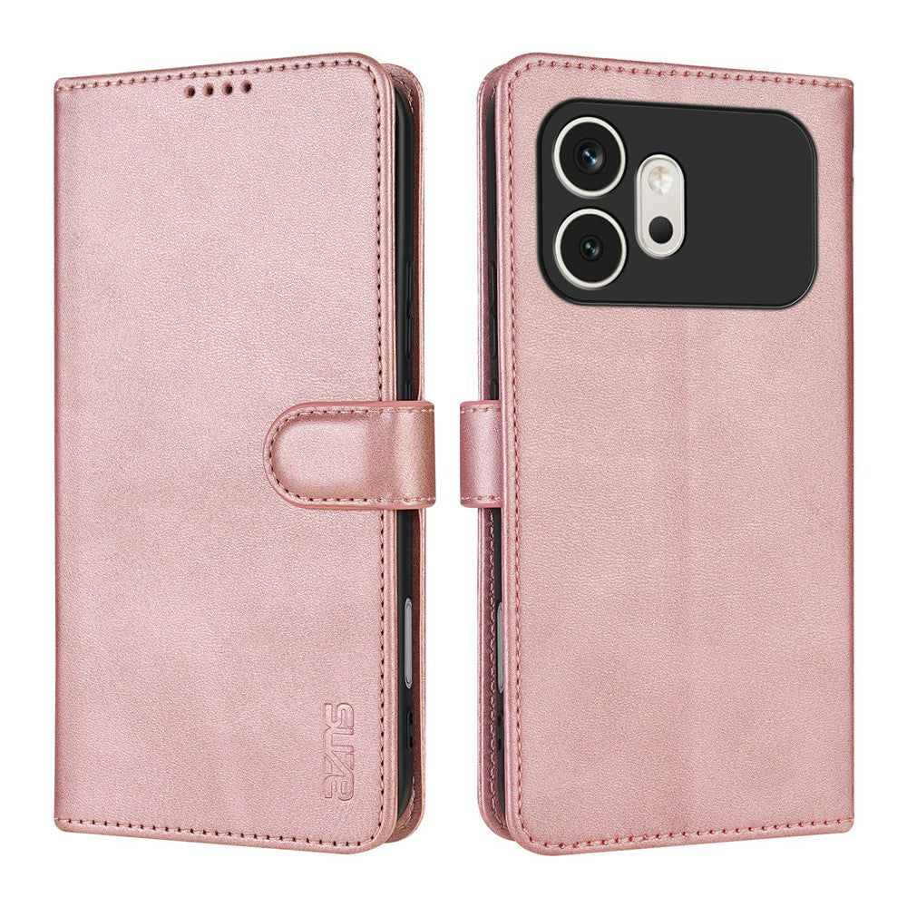 AZNS For Honor 600 5G Case PU Leather Wallet Phone Cover