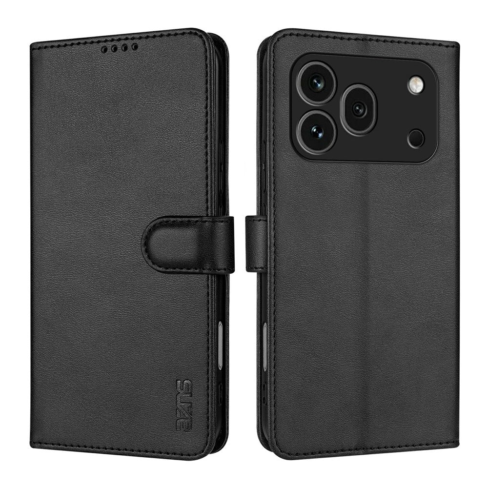 AZNS For Honor 600 Pro 5G Case PU Leather Wallet Phone Cover