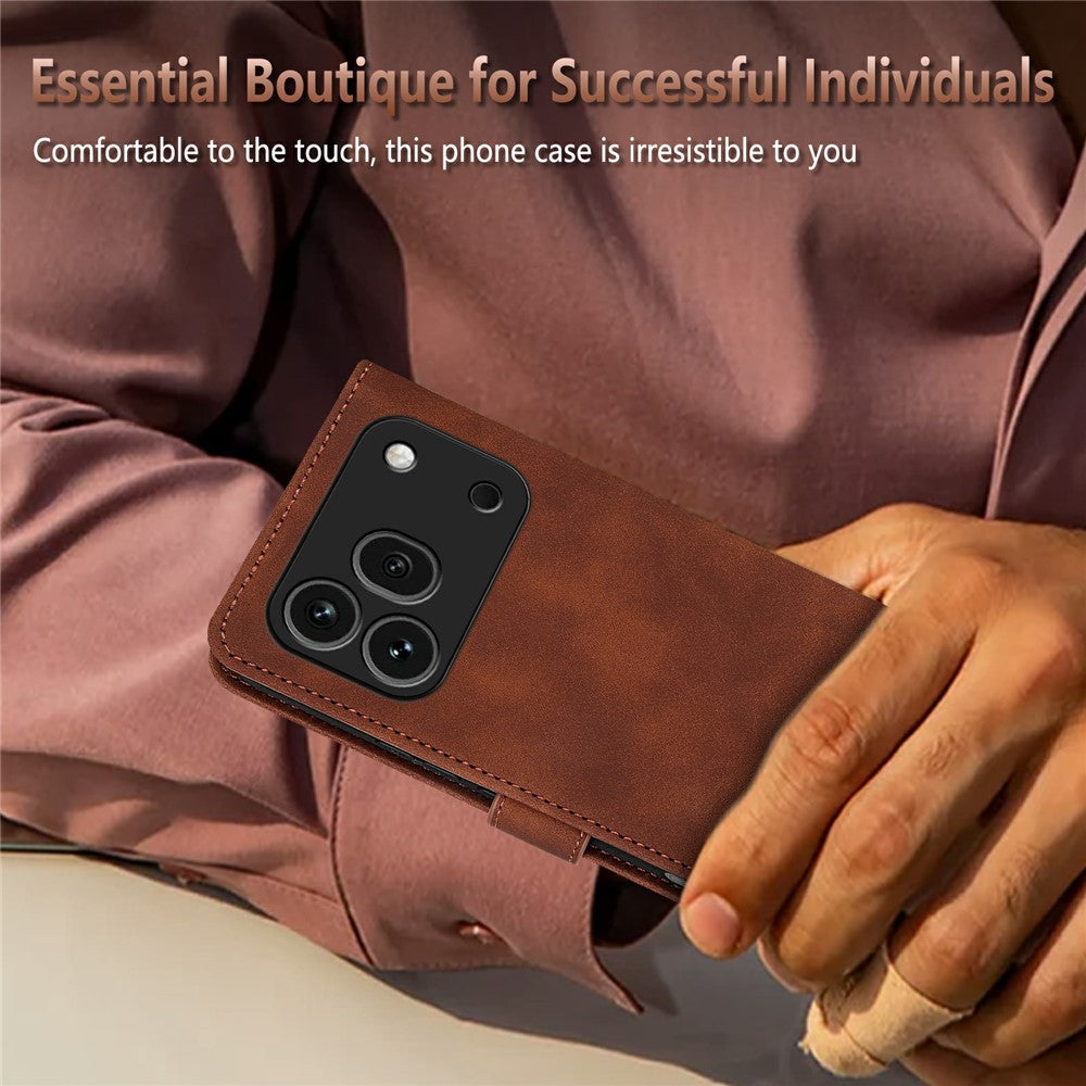 AZNS For Honor 600 Pro 5G Case PU Leather Wallet Phone Cover