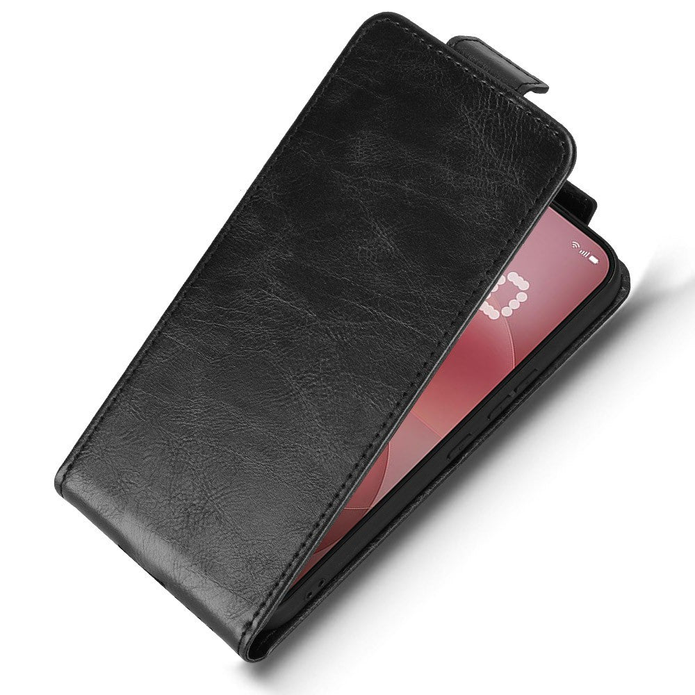 For Nothing Phone (4a) Pro Stand Case Magnetic Clasp Vertical Flip Leather Phone Cover with Card Holder