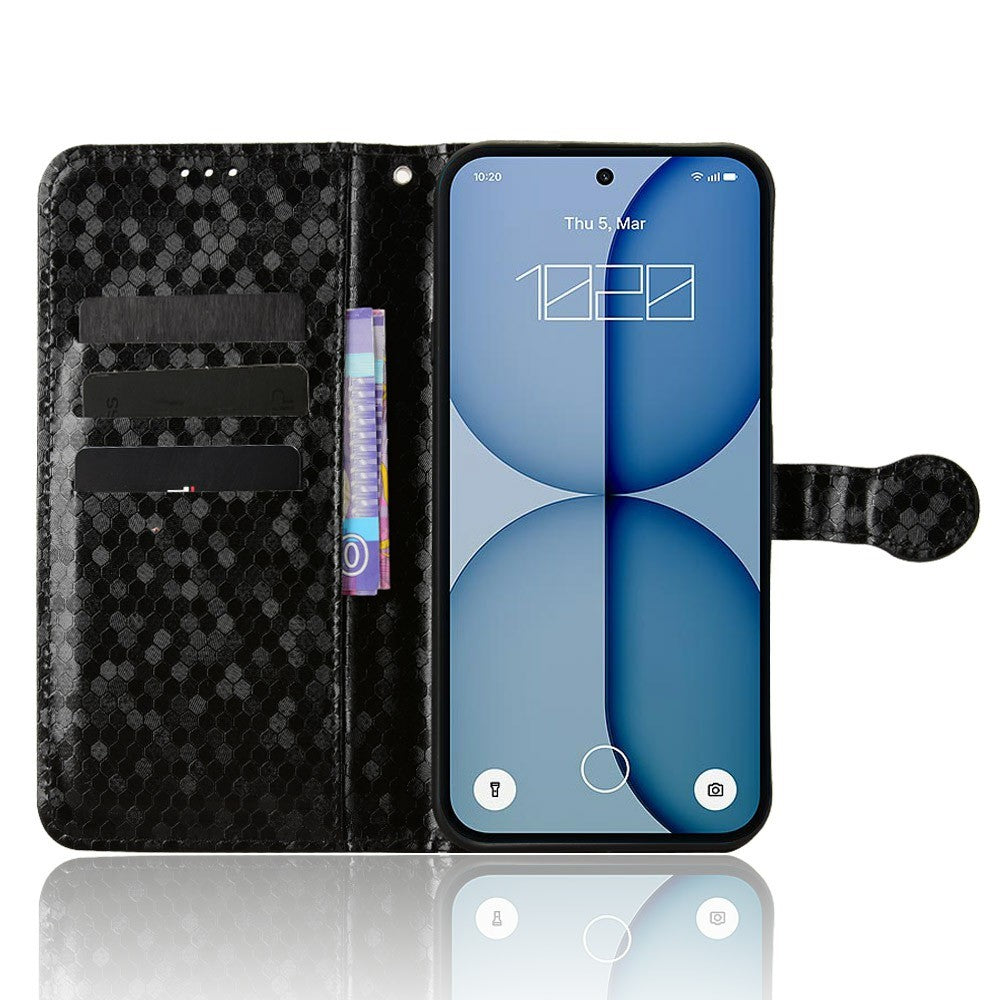 Nothing Phone (4a) Wallet-Handyhülle – Mit Magnetverschluss & Punktmuster