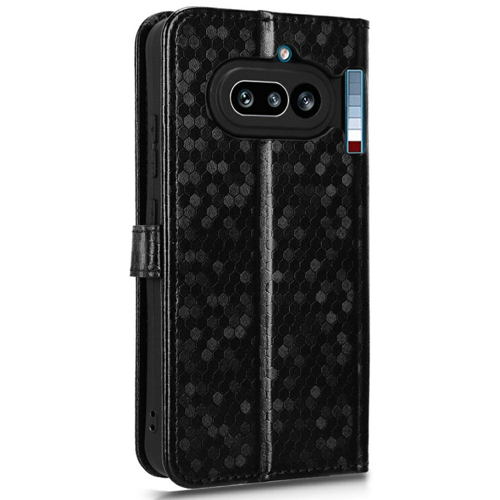Nothing Phone (4a) Wallet-Handyhülle – Mit Magnetverschluss & Punktmuster