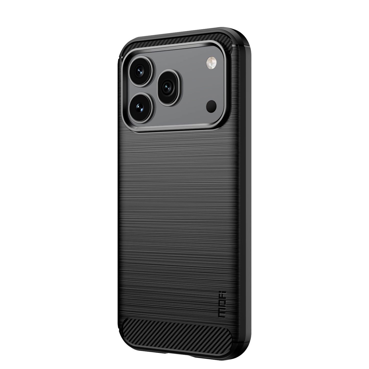 MOFI for Honor 600 Pro 5G / Honor 600 5G Back Cover  Brushed Texture Carbon Fiber Soft TPU Case