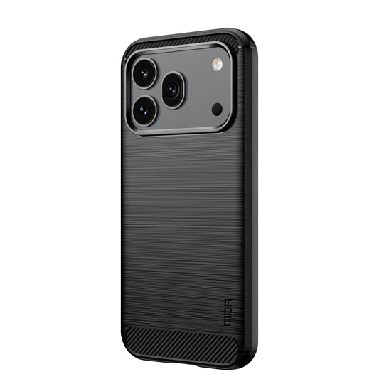 Honor 600 5G / Honor 600 Pro 5G Handyhülle – MOFI Rückseite mit gebürsteter Textur, weiches TPU-Gehäuse aus Kohlefaser