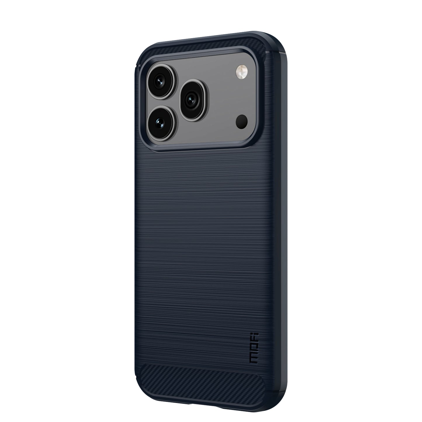 MOFI for Honor 600 Pro 5G / Honor 600 5G Back Cover  Brushed Texture Carbon Fiber Soft TPU Case