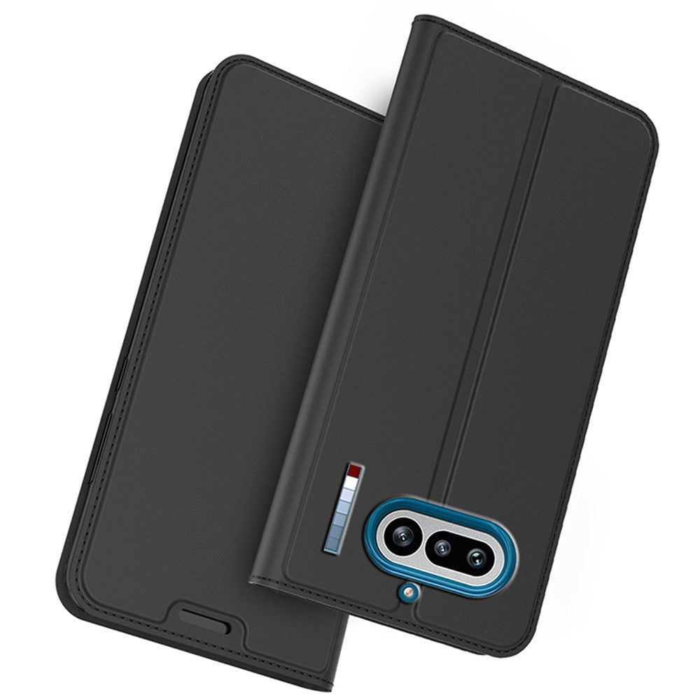 Nothing Phone (4a) Wallet-Handyhülle – Aus PU-Leder mit Kartenhalter, Ständer & Magnetverschluss