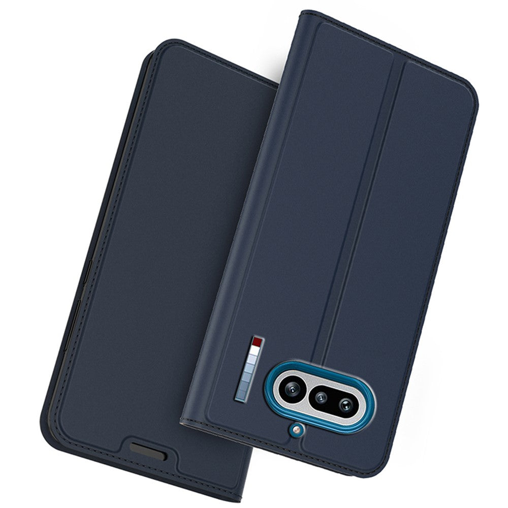 Nothing Phone (4a) Wallet-Handyhülle – Aus PU-Leder mit Kartenhalter, Ständer & Magnetverschluss