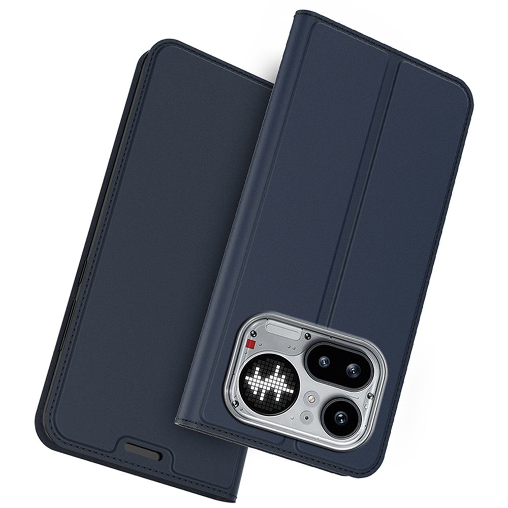 Nothing Phone (4a) Pro Wallet-Handyhülle – Aus PU-Leder mit Kartenhalter, Ständer & Magnetverschluss