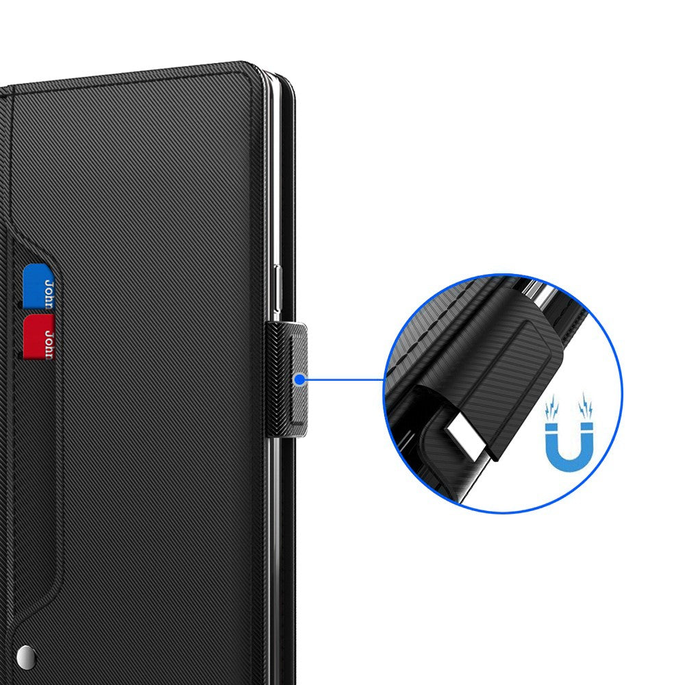 Nothing Phone (4a) Pro Wallet-Handyhülle – Aus PU-Leder mit Ständer, Kartenhalter & Spiegel