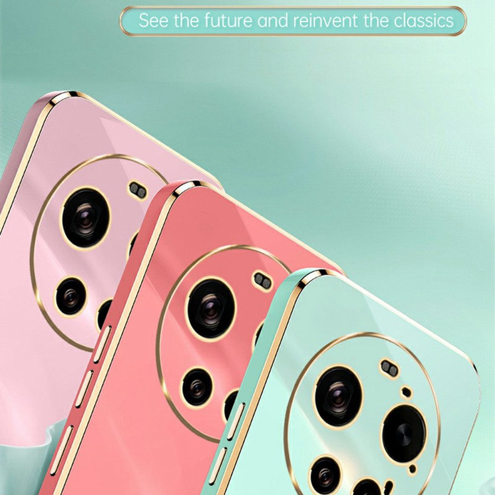XINLI For Xiaomi 17 Ultra 5G Case TPU Phone Cover with Electroplating Frame