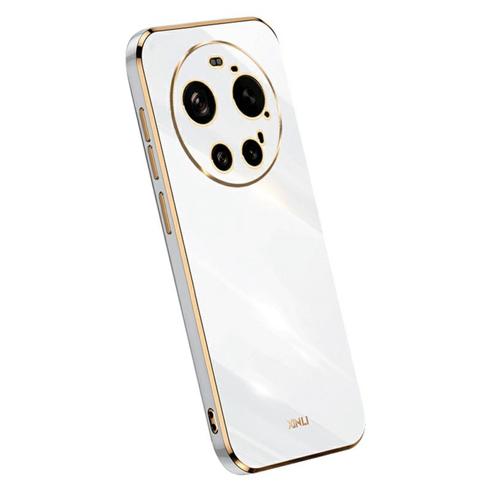 XINLI For Xiaomi 17 Ultra 5G Case TPU Phone Cover with Electroplating Frame