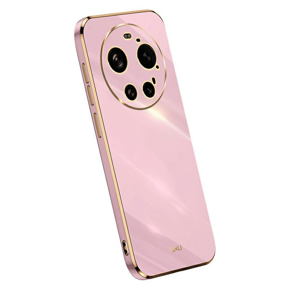 XINLI For Xiaomi 17 Ultra 5G Case TPU Phone Cover with Electroplating Frame