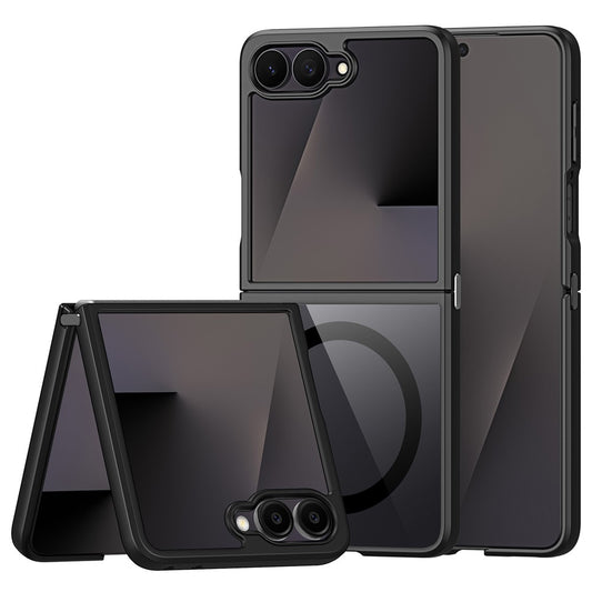 Galaxy Z Flip8 – Magnetische transparente Handyhülle aus PC und TPU